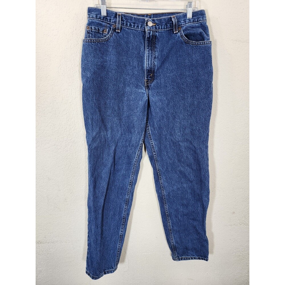 Vintage Levis 550 Jeans Womens 14 M Blue Denim Relaxed Tapered Made in USA